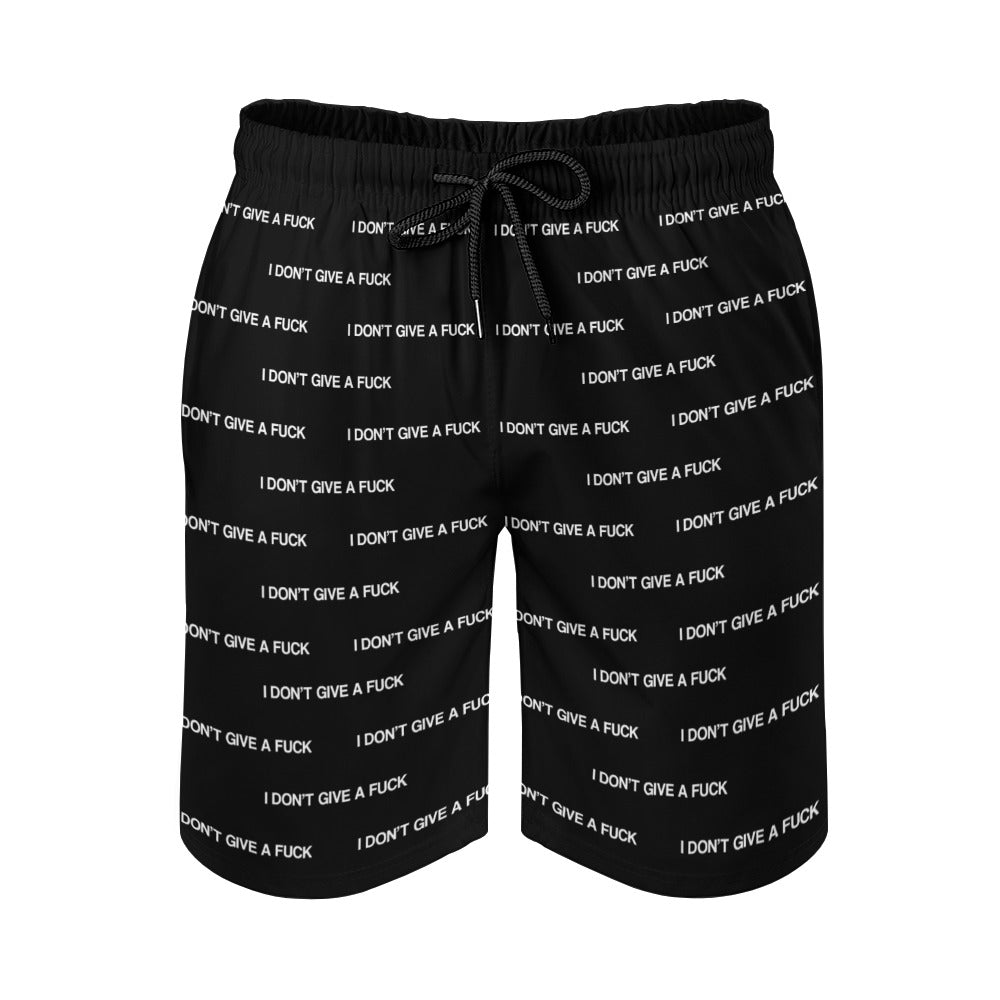 Men's Swim Shorts - I DON'T GIVE A FUCK
