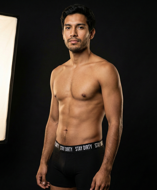 Men's Underwear - "STAY DIRTY" Boxer Briefs